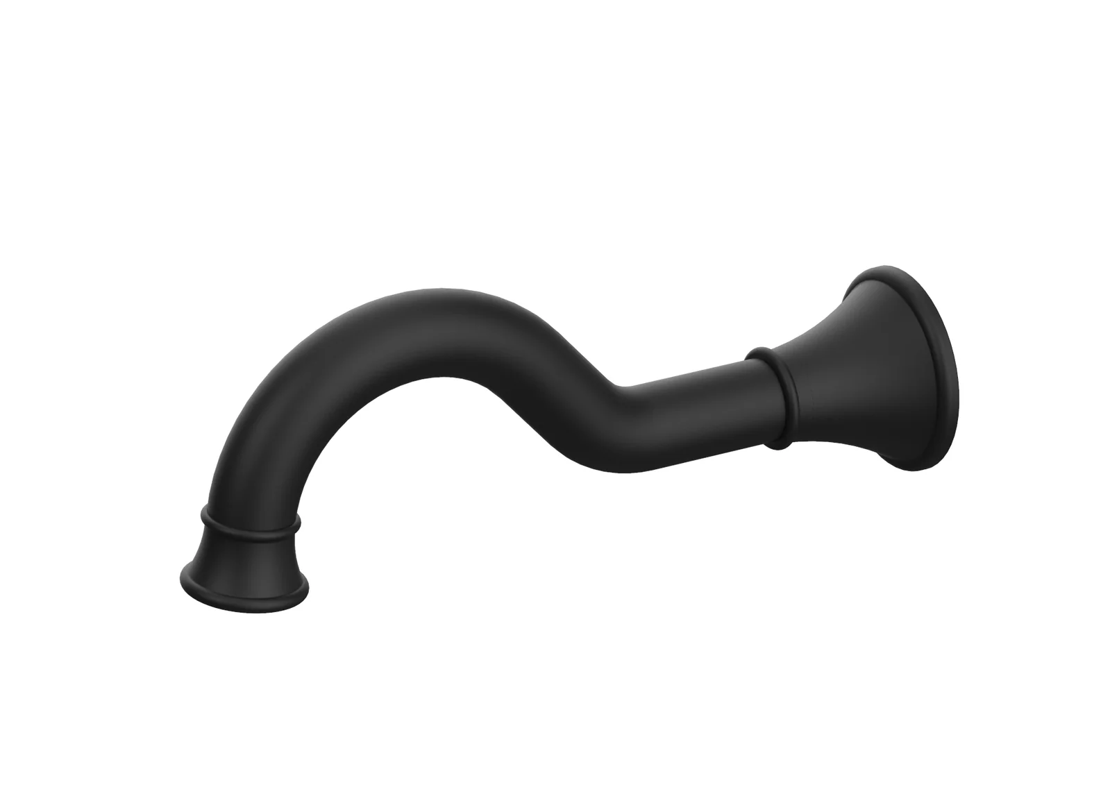 Ikon Clasico Spout Matte Black - Image 3