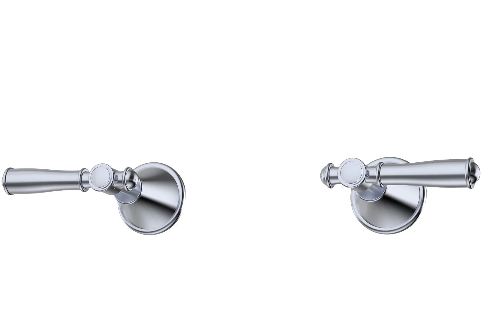 Ikon Clasico Wall Top Assemblies Chrome - Image 3