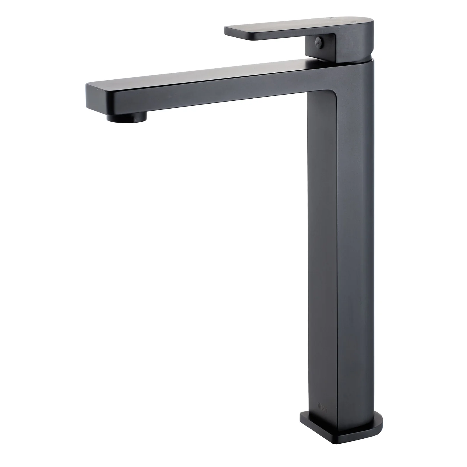 Ikon Flores High Rise Basin Mixer Matte Black - Image 4