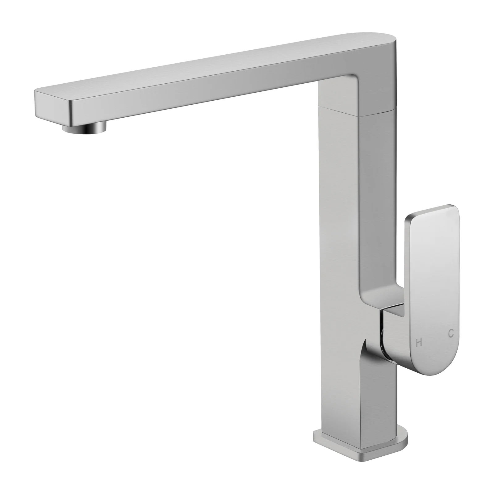 Ikon Flores Sink Mixer Brushed Nickel - Image 4