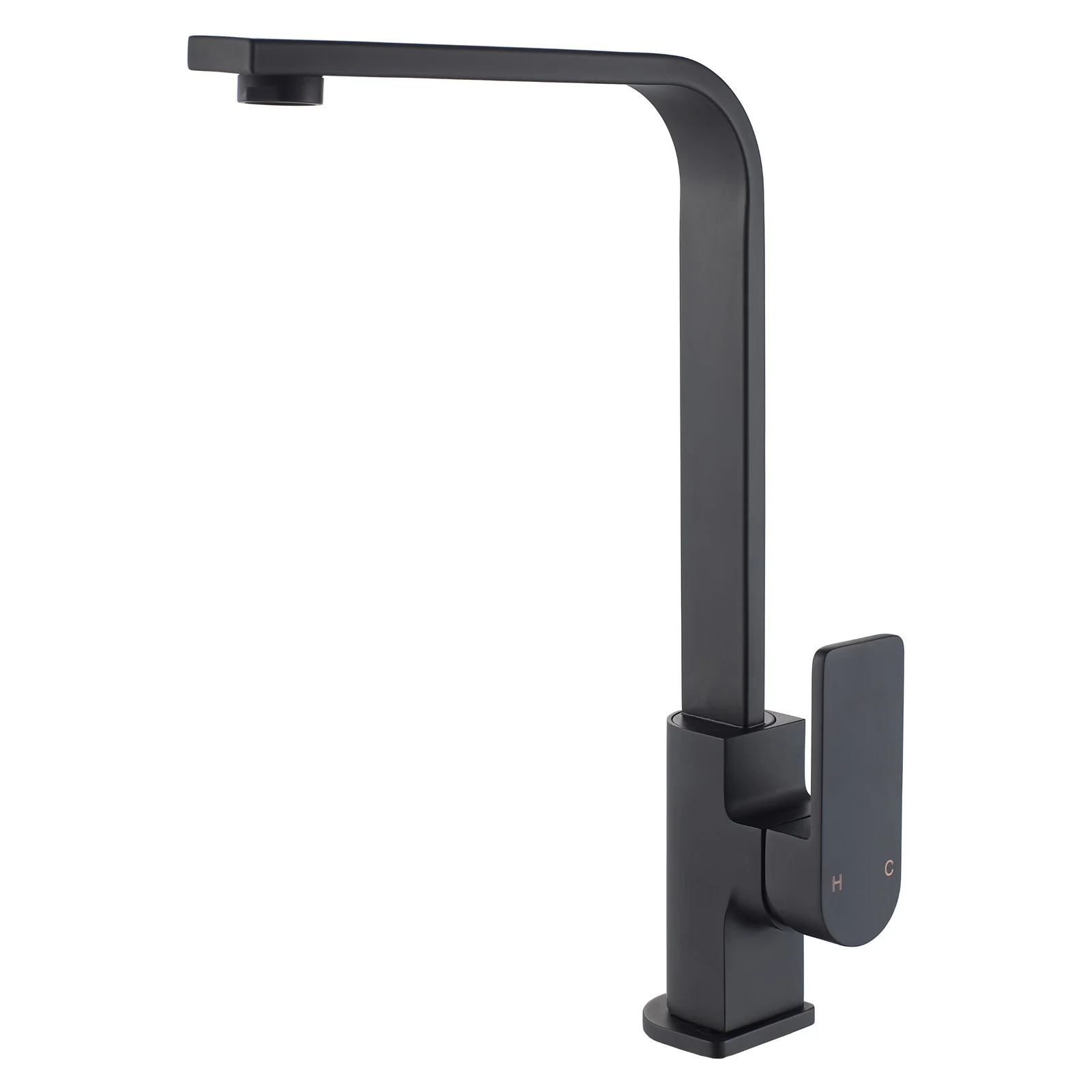Ikon Flores Sink Mixer Matte Black - Image 4