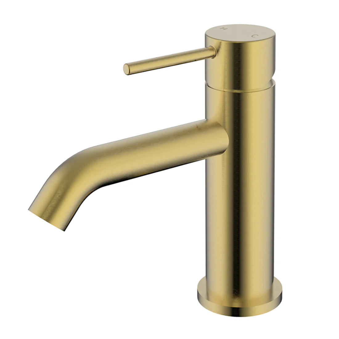 Ikon Hali Basin Mixer Brushed Gold - Image 3