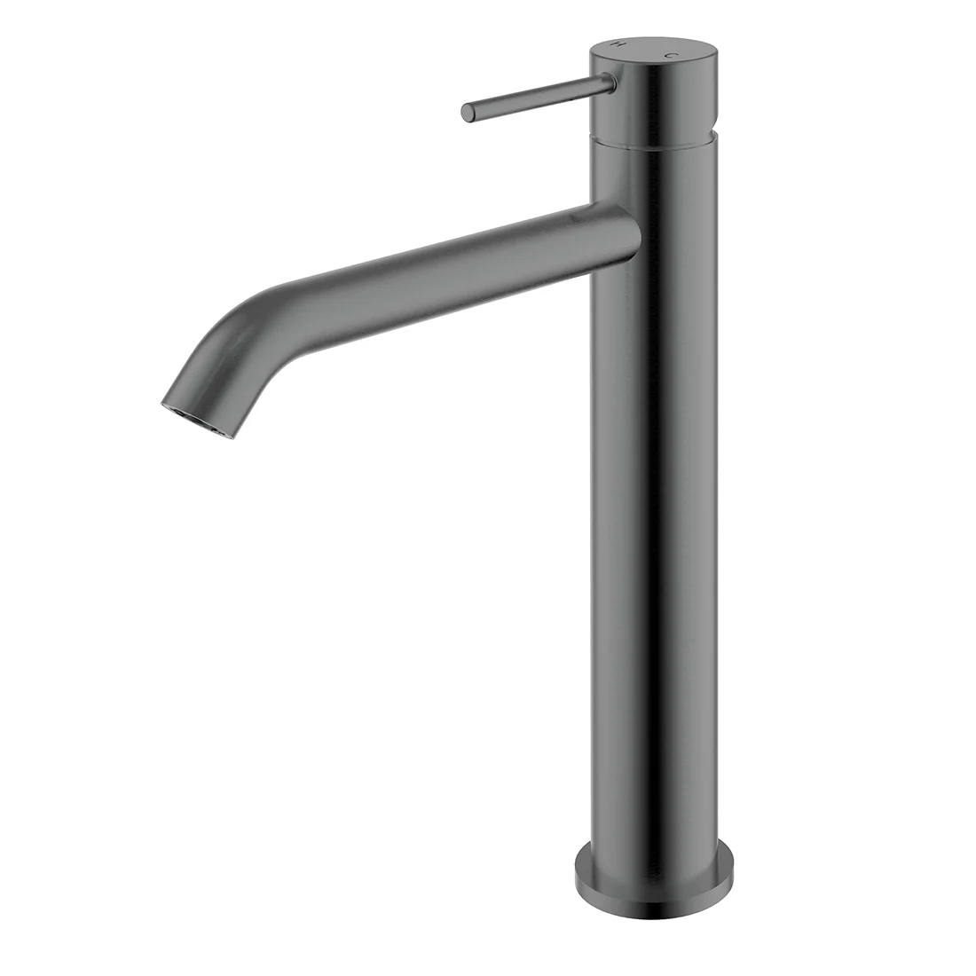 Ikon Hali High Rise Basin Mixer Gun Metal - Image 3