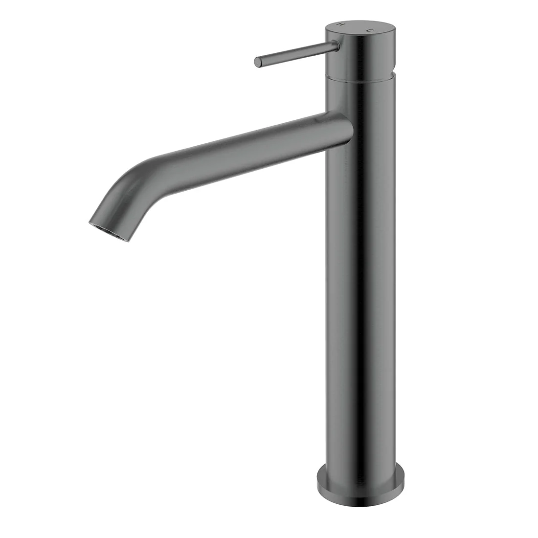 Ikon Hali High Rise Basin Mixer Gun Metal - Image 3