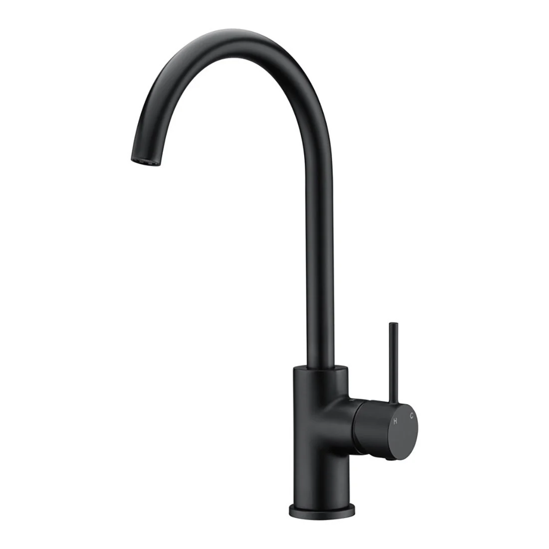 Ikon Hali Kitchen And Laundry Sink Mixer Matte Black - Image 3
