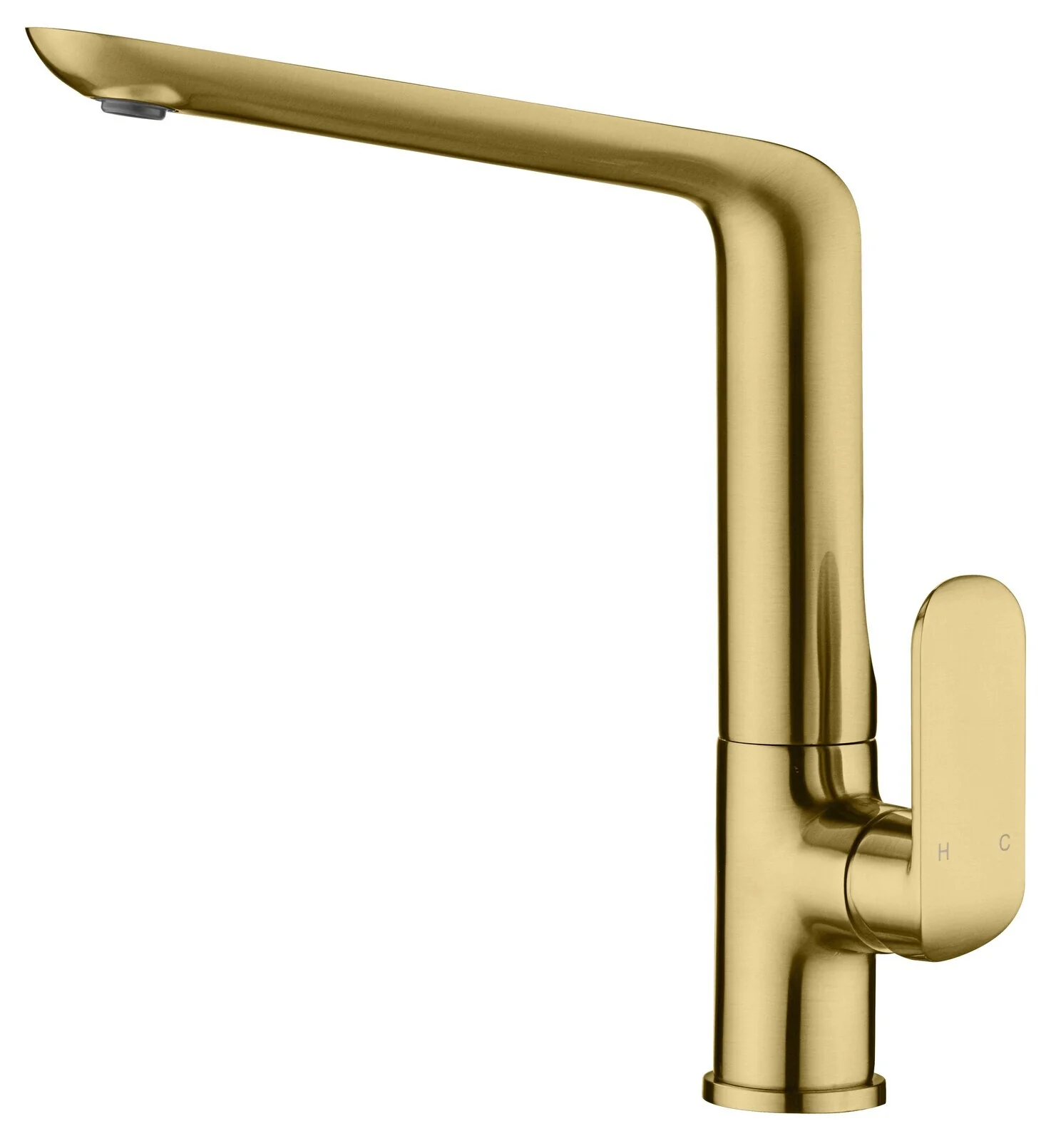 Ikon Kara Kitchen And Laundry Sink Mixer Brushed Gold - Image 3