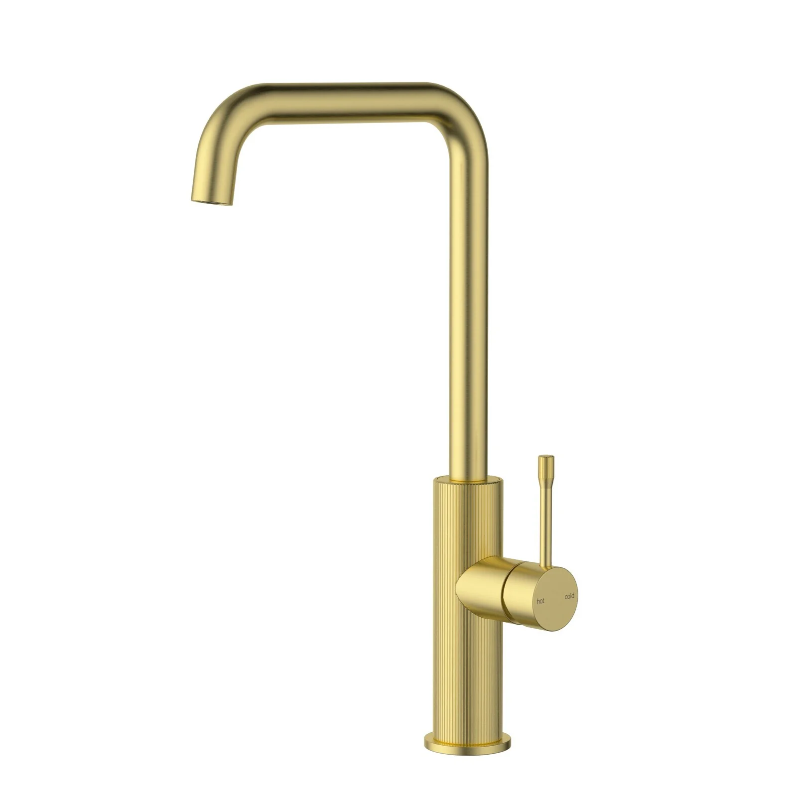Linie Kitchen And Laundry Sink Mixer Brushed Gold - Image 3