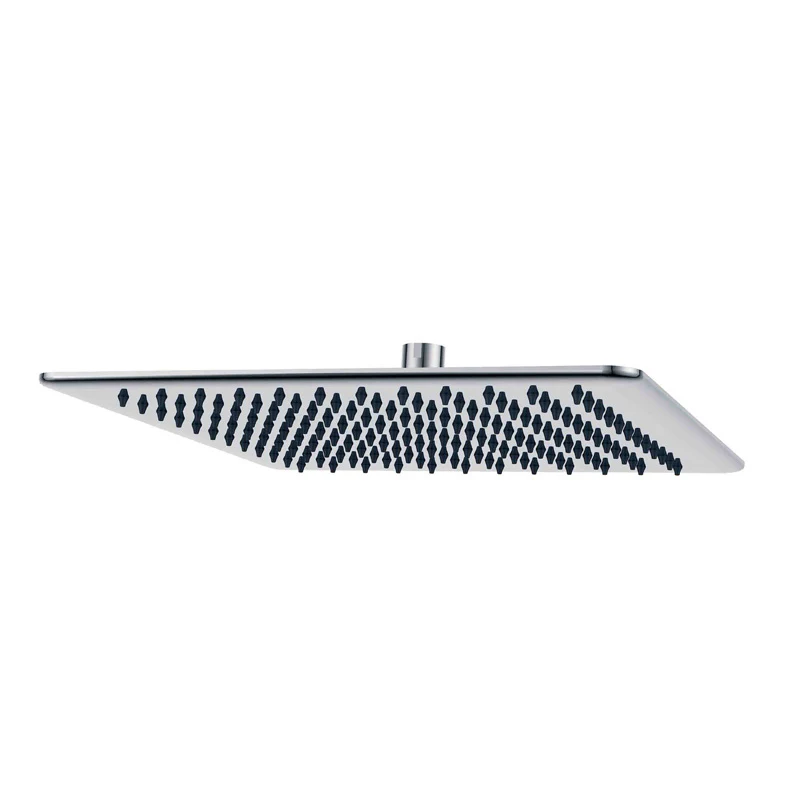 Ikon Seto Square Stainless Steel Shower Head 300mm Chrome - Image 4