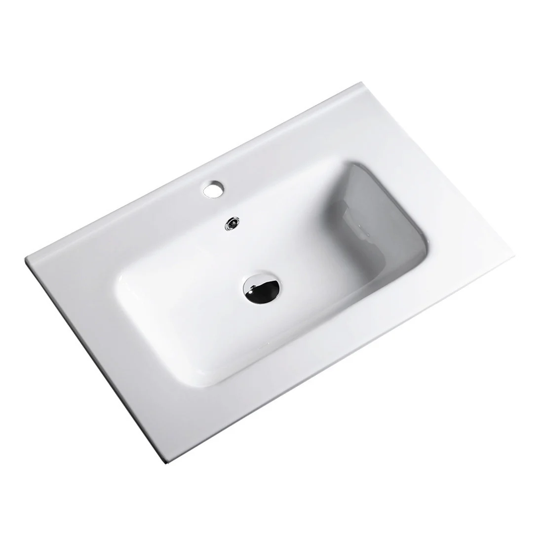 Ivana 600mm PVC Water Proof Wall Hung Bathroom Vanity Ceramic Basin - Image 3