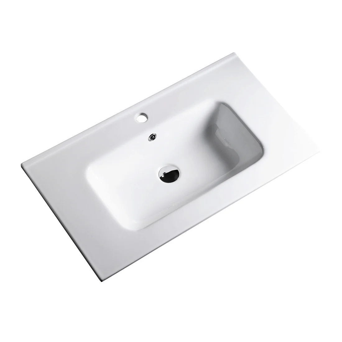Ivana 750mm PVC Water Proof Bathroom Vanity Left Drawers Ceramic Basin - Image 3
