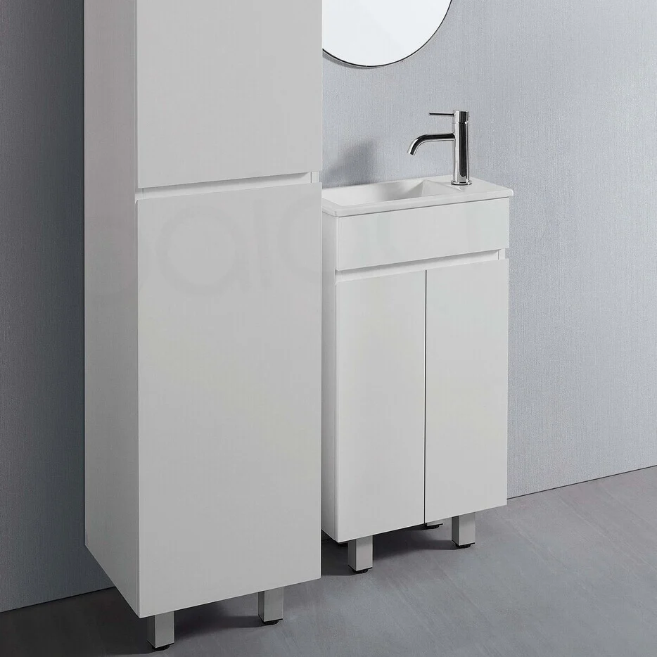 Jasmin 465mm Slim PVC Water Proof Bathroom Vanity Cabinet - Image 2