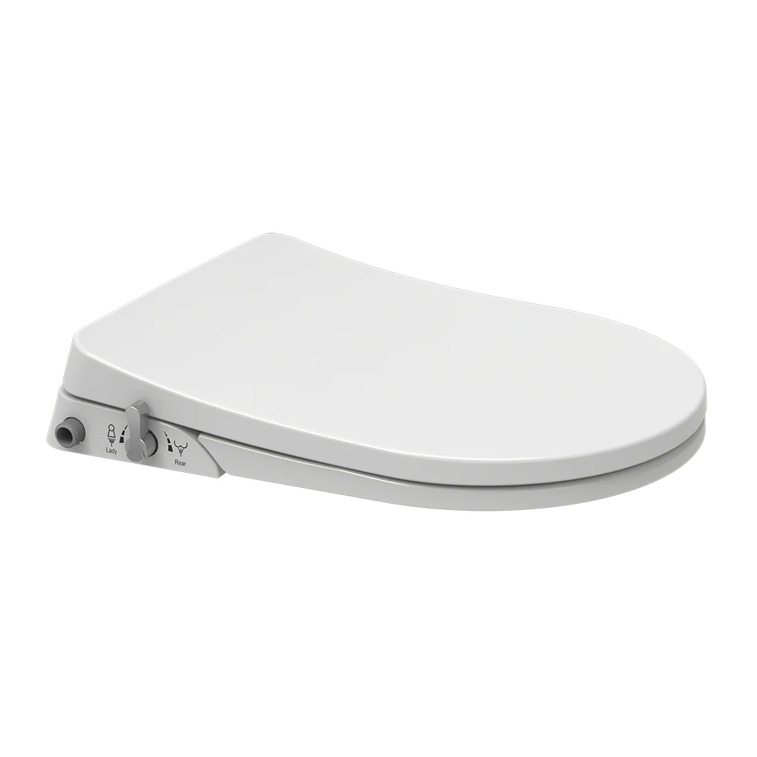 Non-Electric Bidet Toilet Seat Left Entry - Image 5