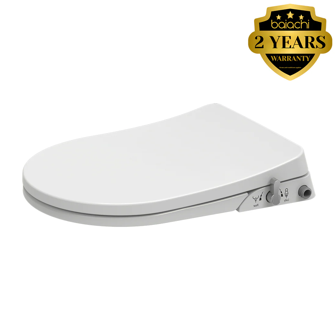 Non-Electric Bidet Toilet Seat Right Entry
