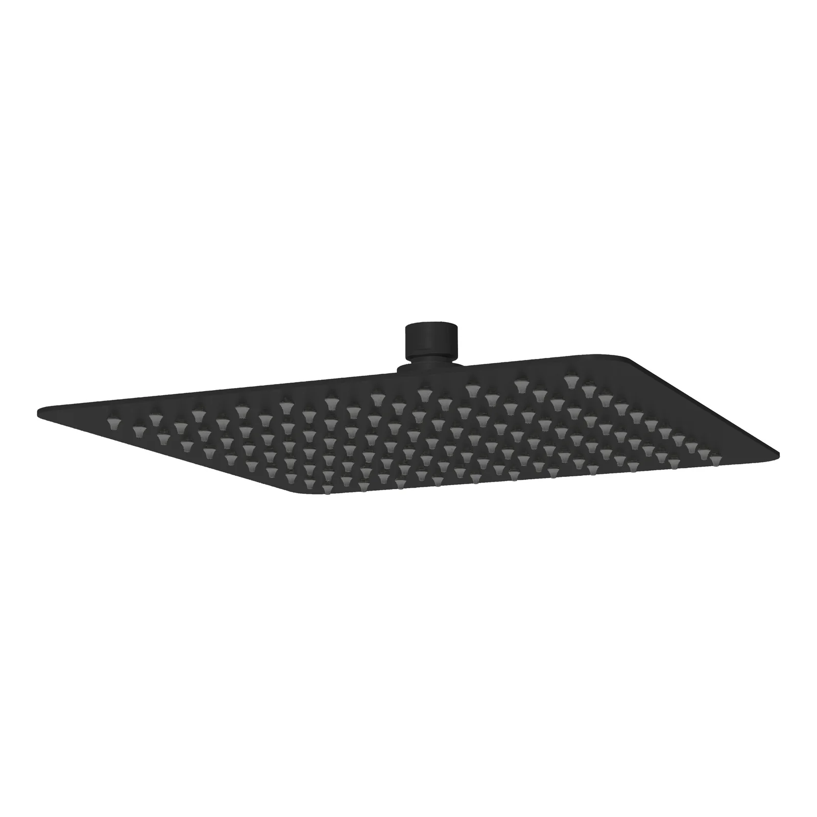 Nova Square Shower Head 250mm Matte Black - Image 3