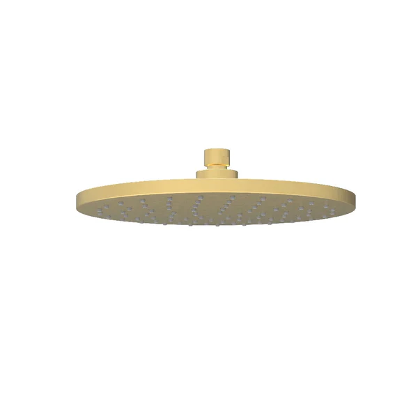 Otus Round Shower Head 250mm Brushed Gold - Image 4