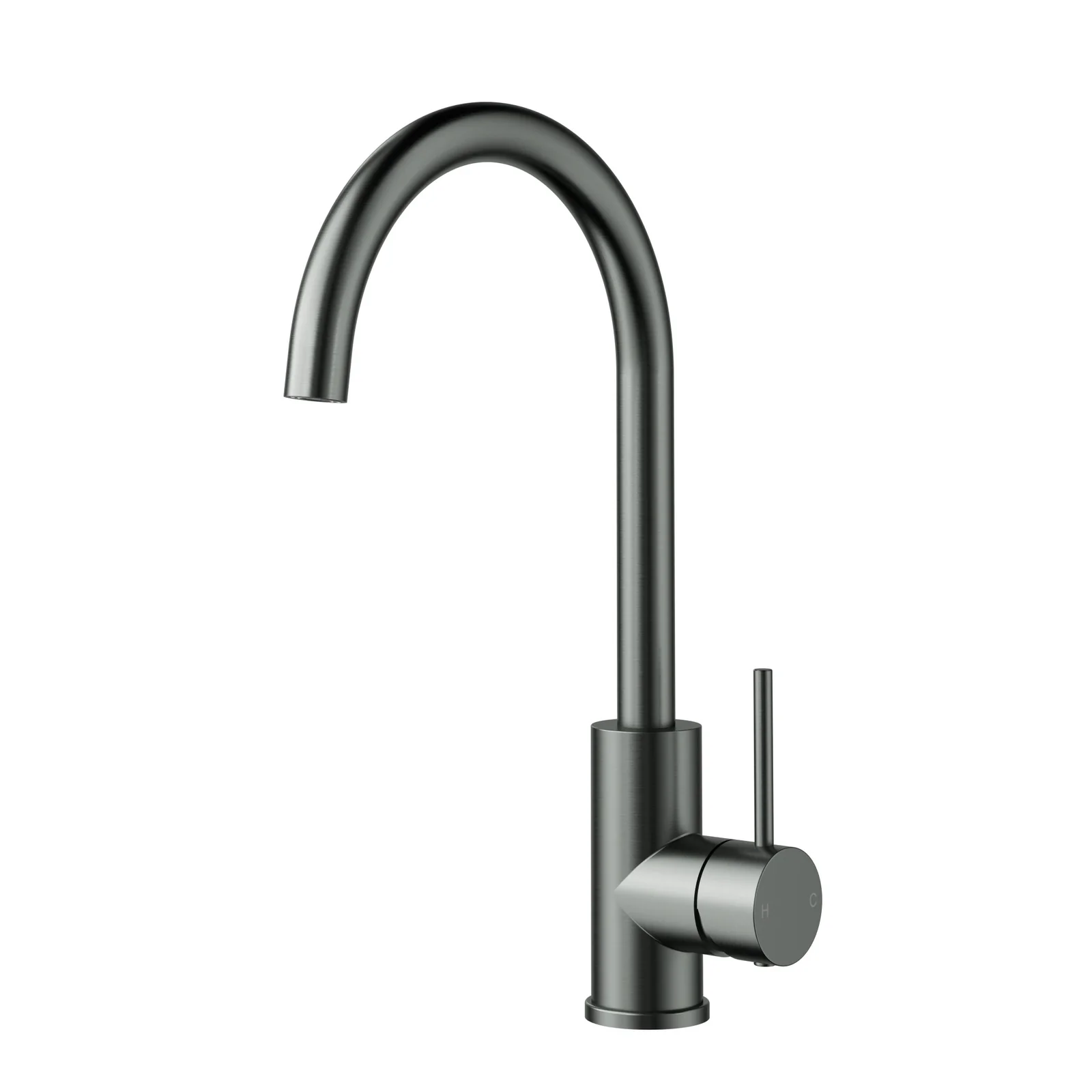 Otus Slimline SS Sink Mixer in Gun Metal - Image 4