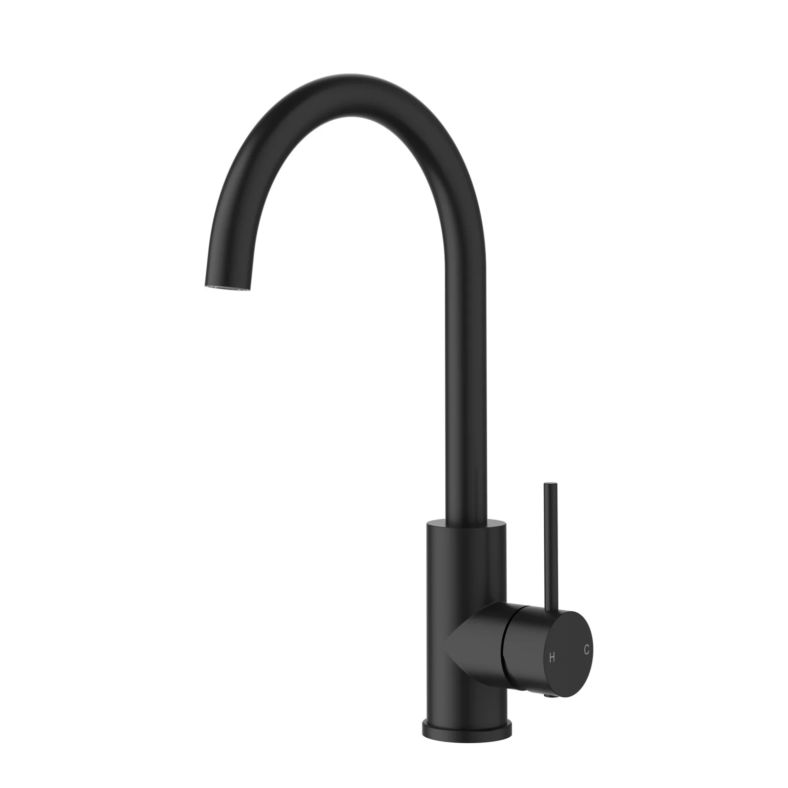 Otus Slimline SS Sink Mixer in Matte Black - Image 4