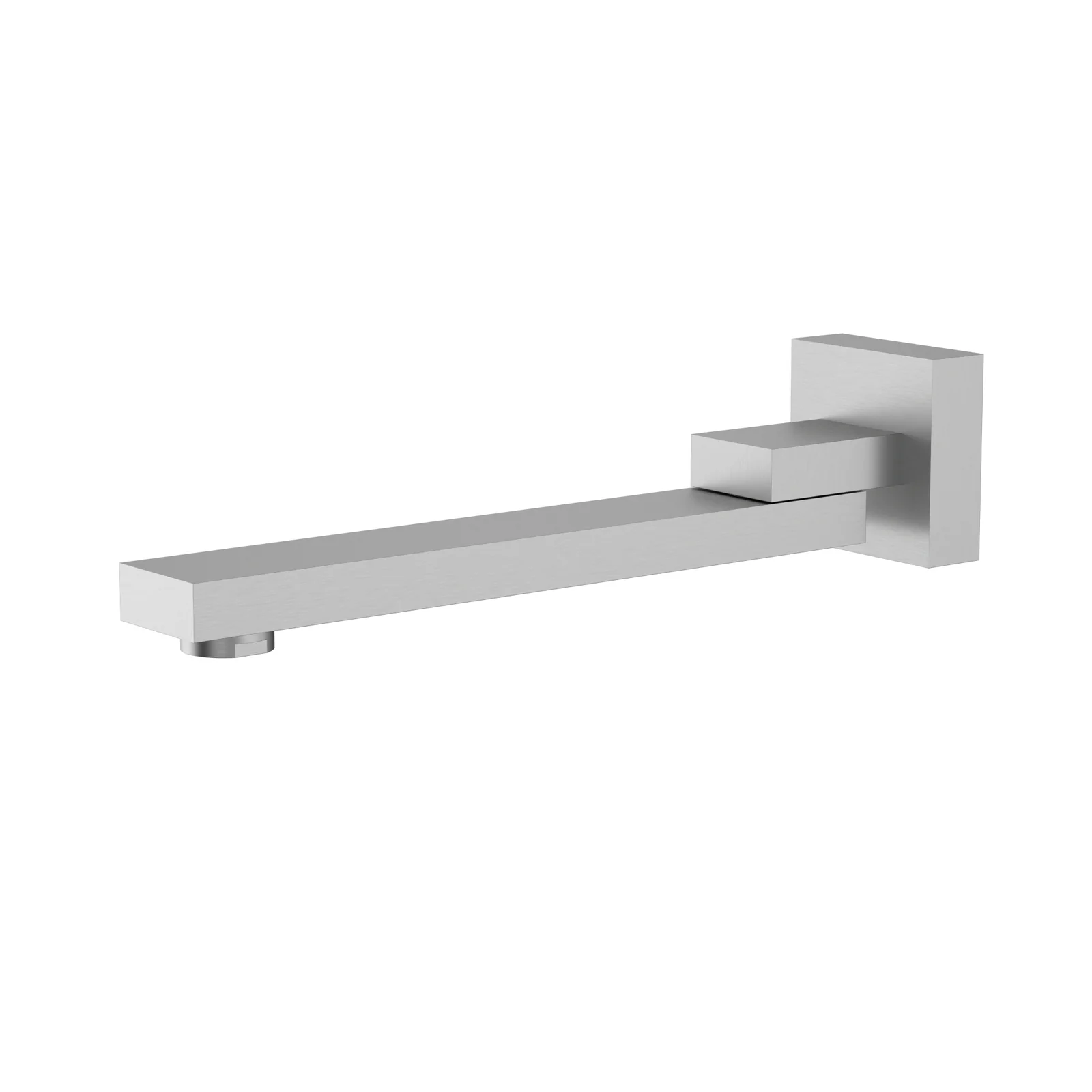 Rosa Square Swivel Bath Spout Brushed Nickel - Image 3