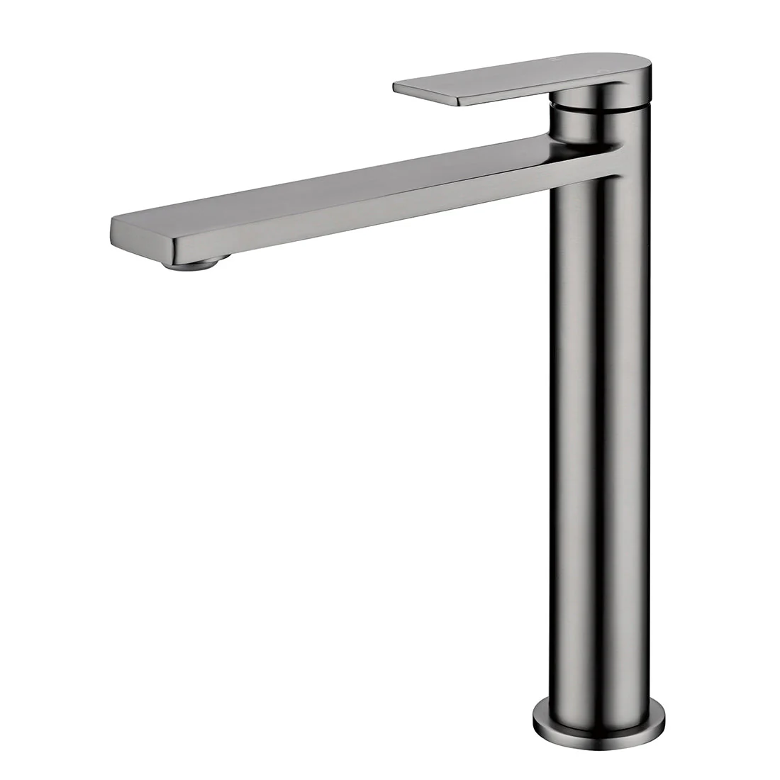 Ruki High Rise Basin Mixer Gun Metal - Image 3