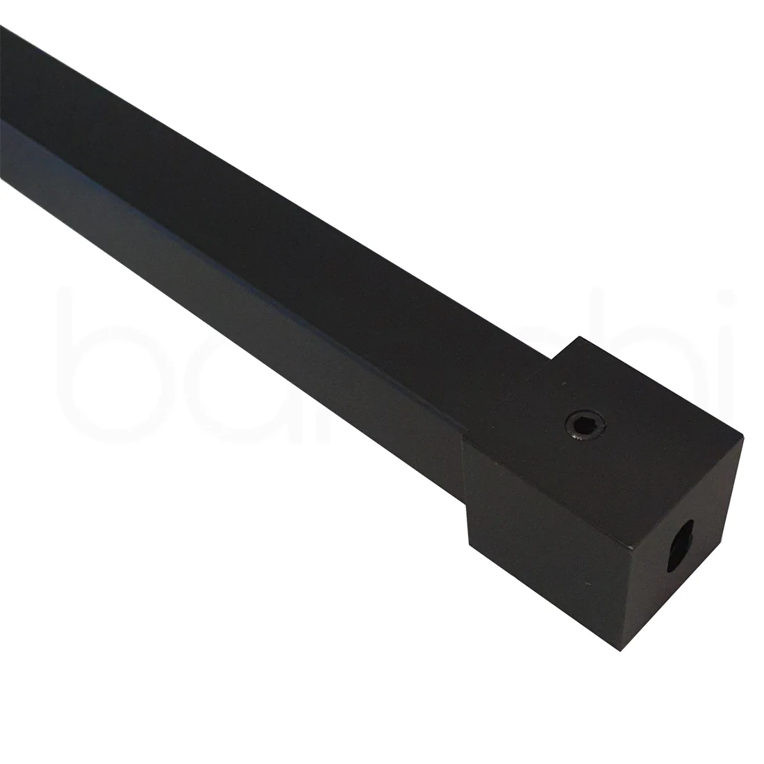 Shower Screen Glass Panel Stabiliser Support Bar Black Adjustable Up To 1000mm - Image 5