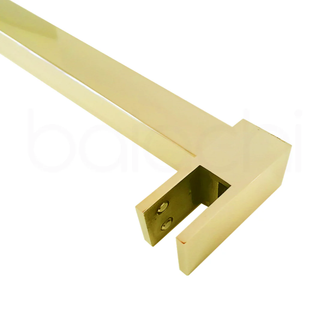 Shower Screen Glass Panel Stabiliser Support Bar Brushed Gold Adjustable Up To 1200mm - Image 2