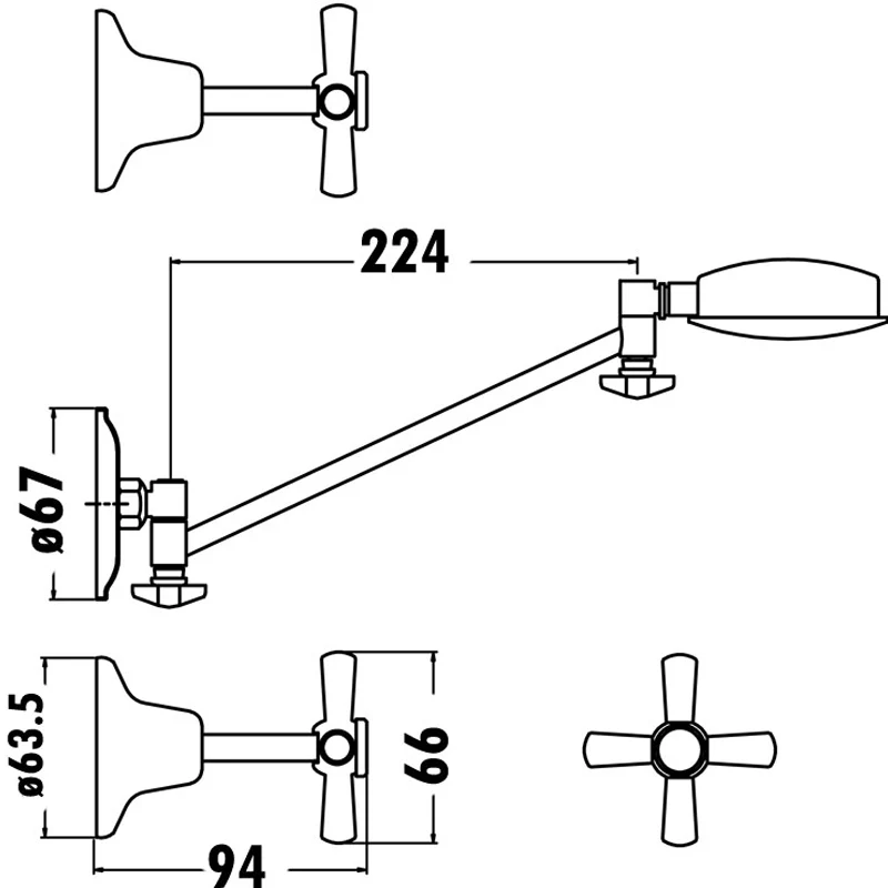 Shower Set Chrome - Image 2