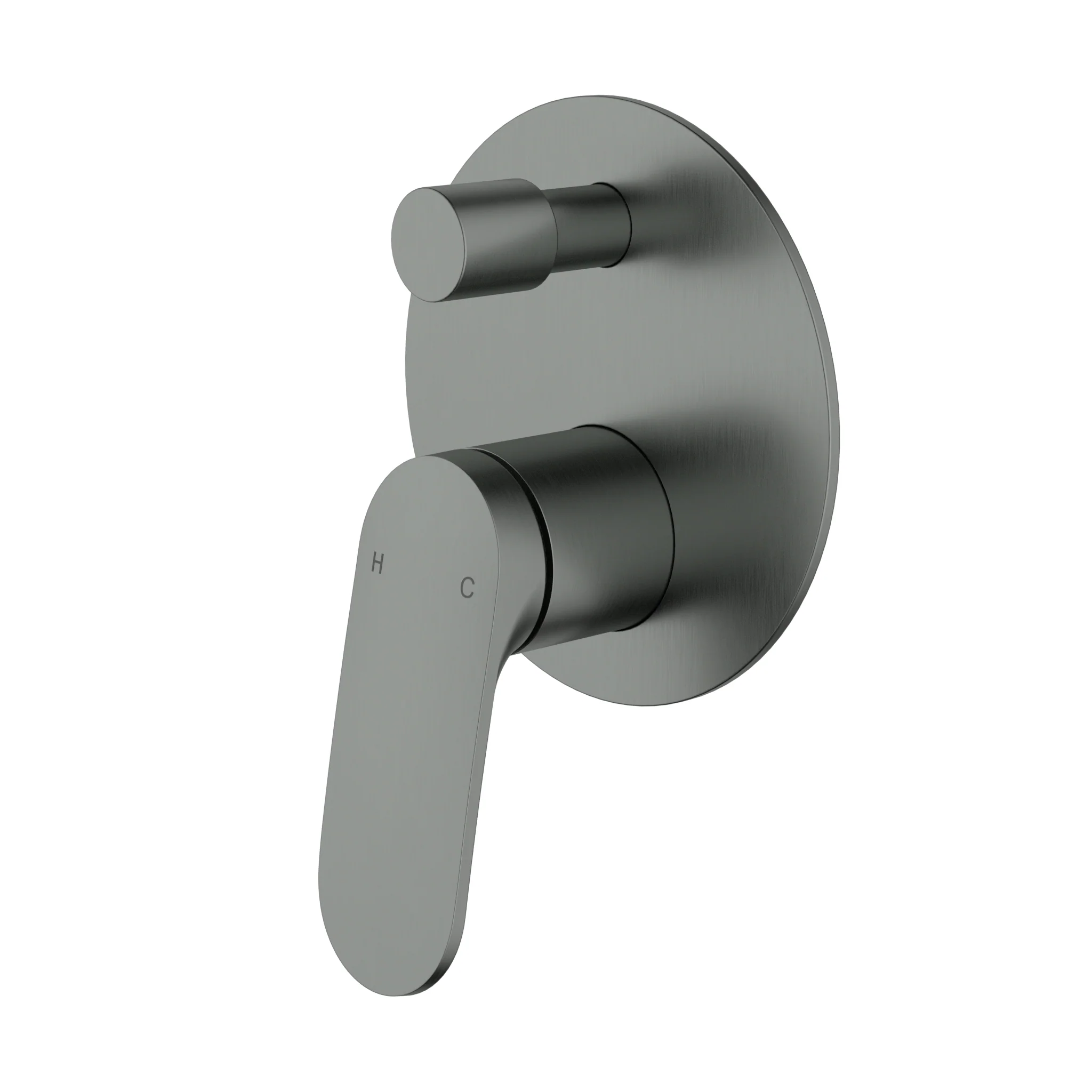 Sulu II Wall Mixer With Diverter Gun Metal