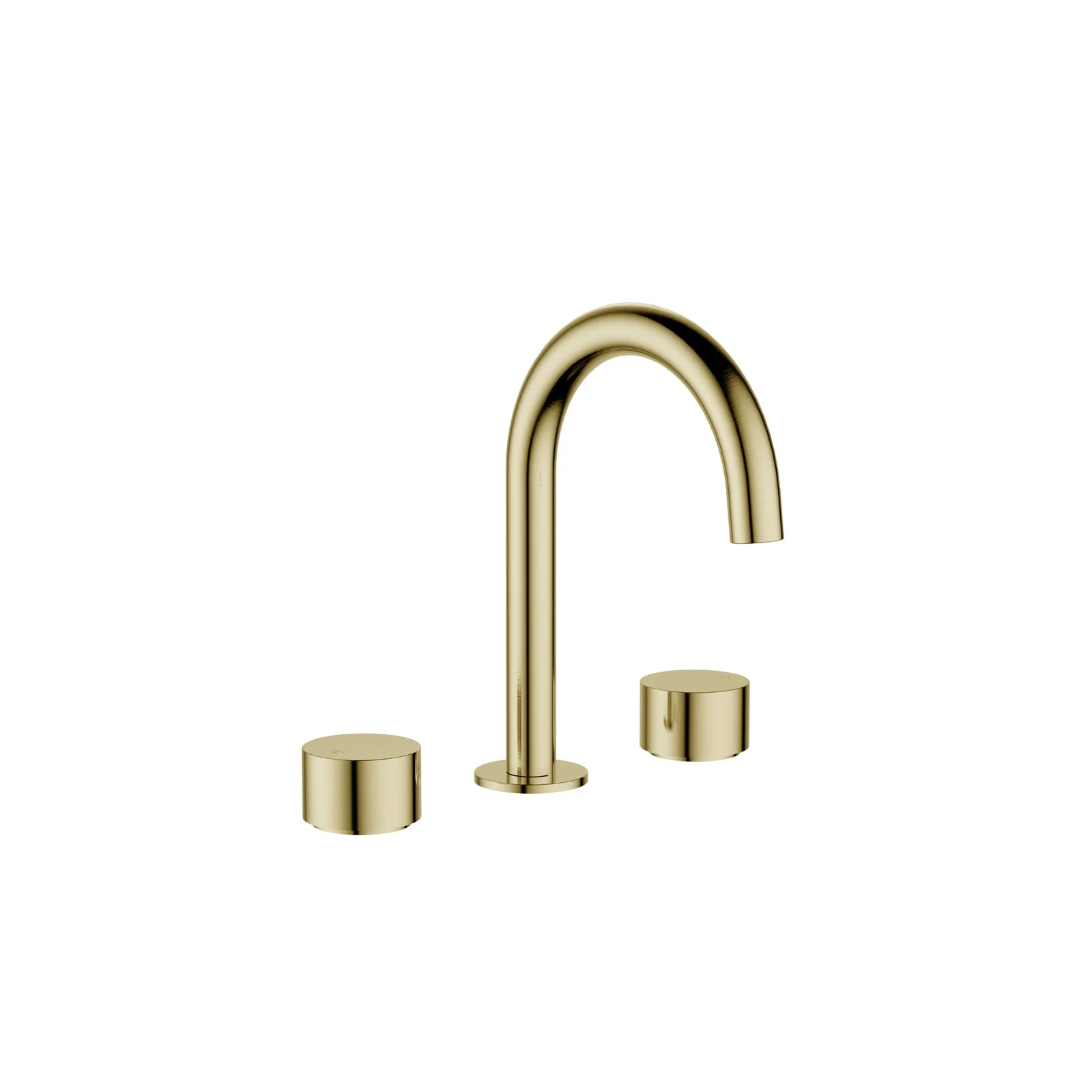 Tana Quarter Turn Basin Tap Set Brushed Gold - Image 4