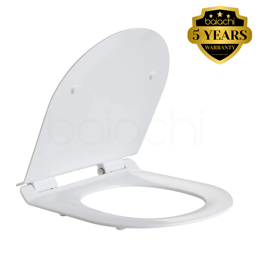 Urea-Formaldehyde (UF) Slim D Shape Toilet Seat