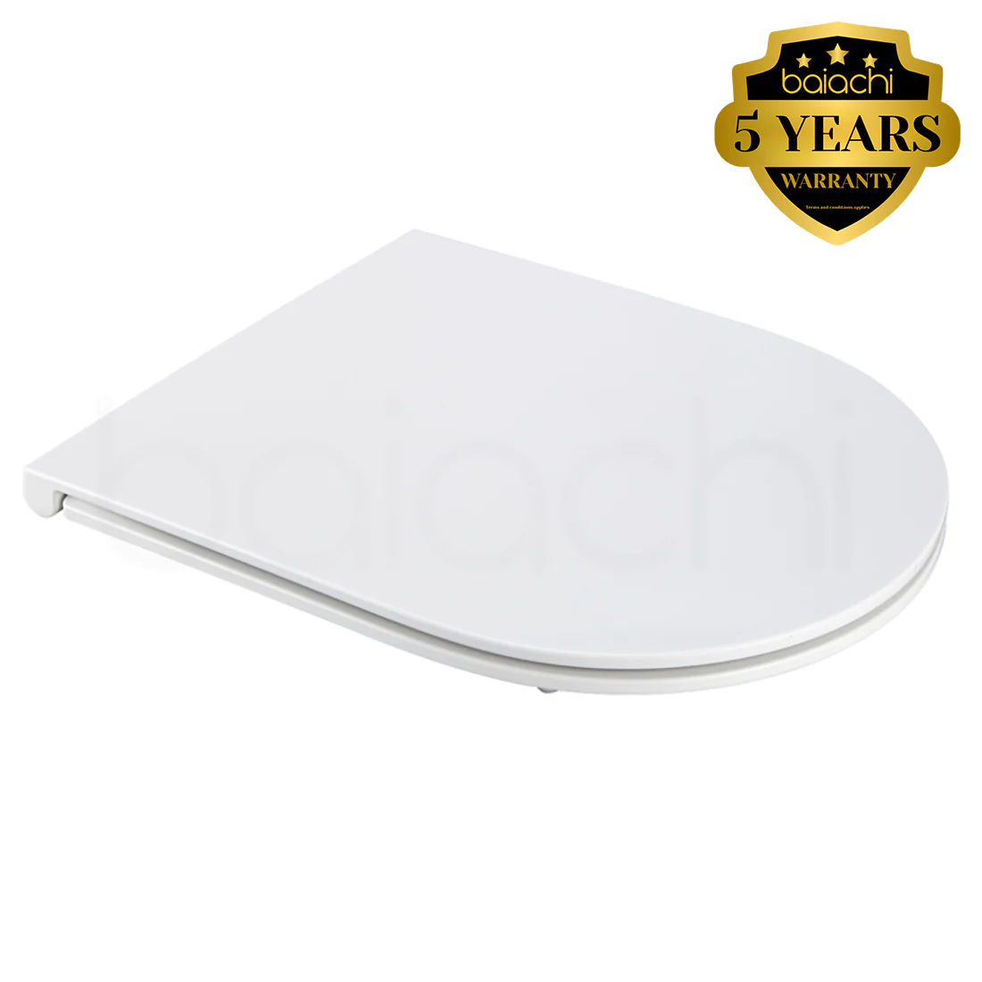 Urea-Formaldehyde (UF) Slim D Shape Toilet Seat