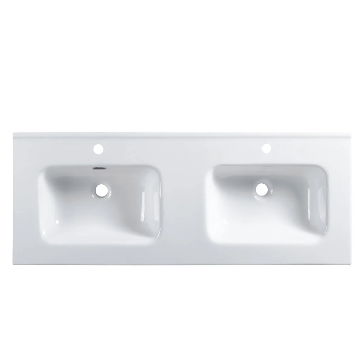 Vellena 1200mm Plywood Bathroom Vanity Double Ceramic Basin - Image 8