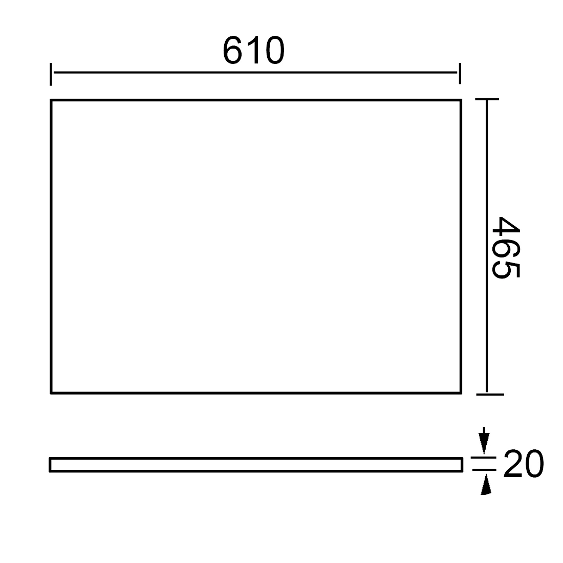 Vellena 600mm PVC Water Proof Empire Oak Wall Hung Bathroom Vanity White Quartz Stone - Image 8