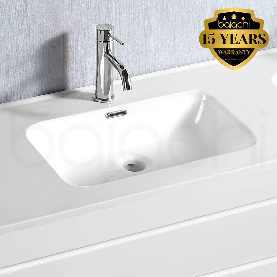 Vellena Plywood 750mm Bathroom Vanity Ceramic Basin