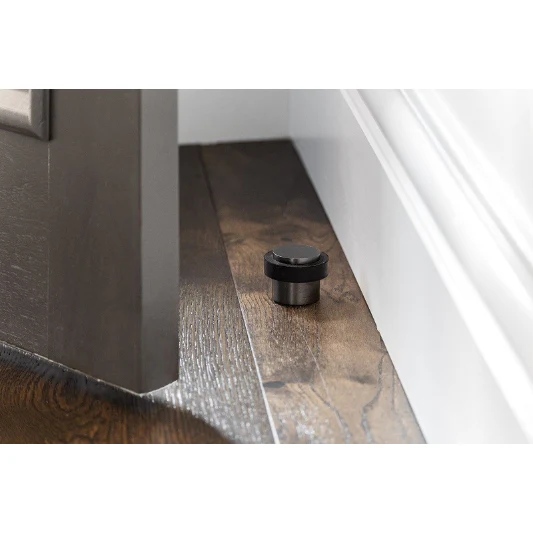 Zanda Floor Mounted Door Stop 38mm Graphite Nickel - Image 2