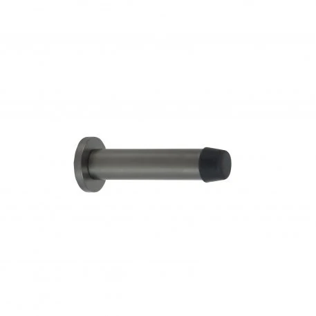 Zanda Solid Brass Door Stop Skirting Mount 85mm Graphite Nickel - Image 2
